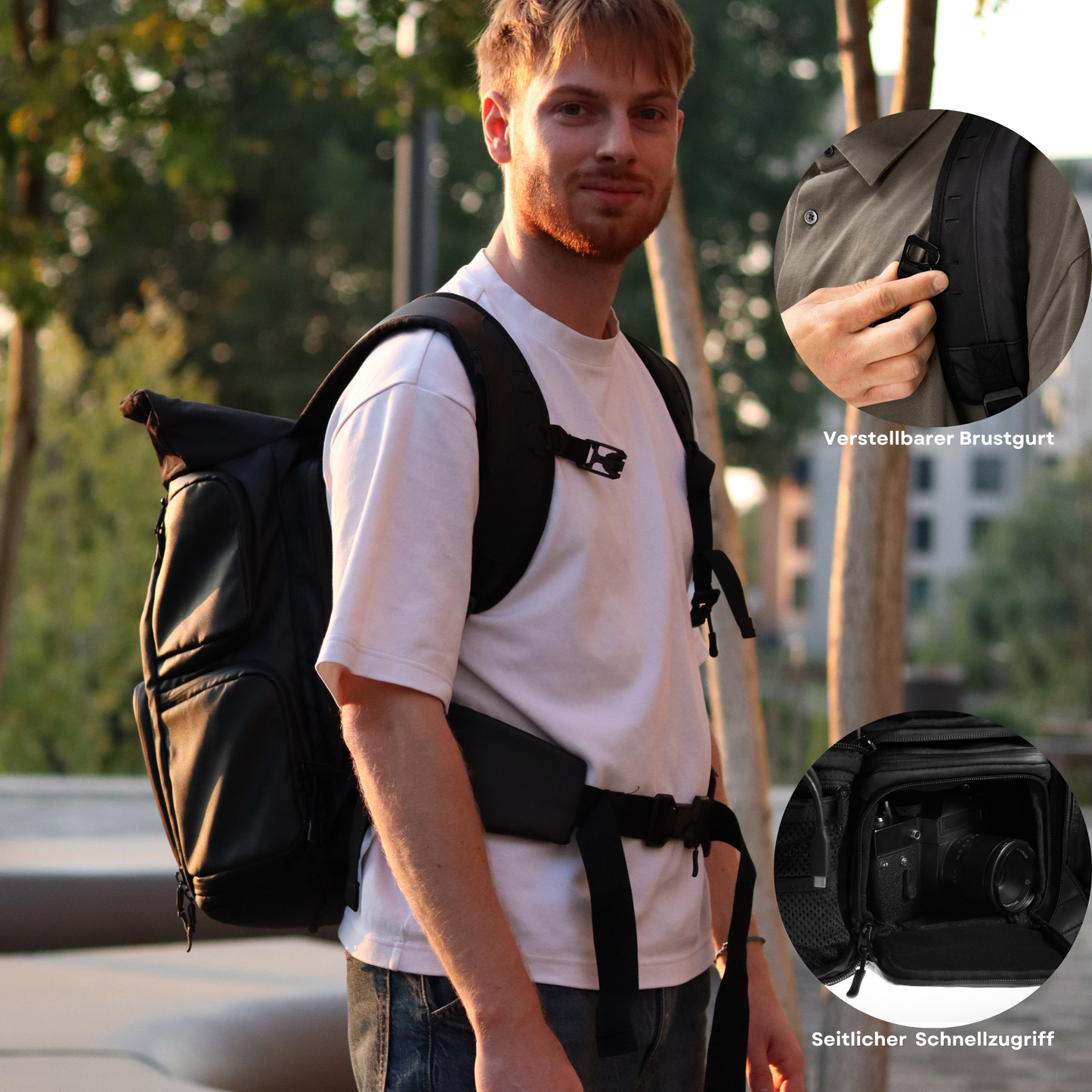Rolltop backpack Genesis