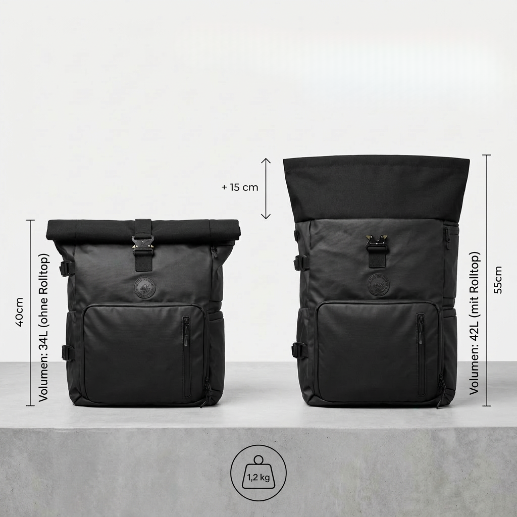 Rolltop backpack Genesis